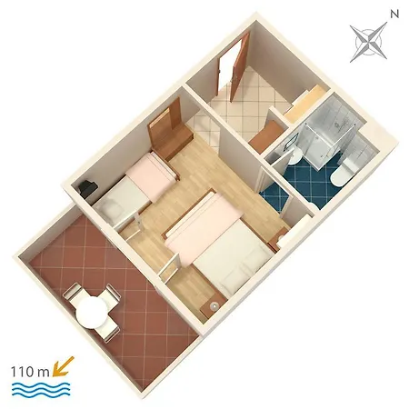 Studio Balica Rat 4868e Appartement *